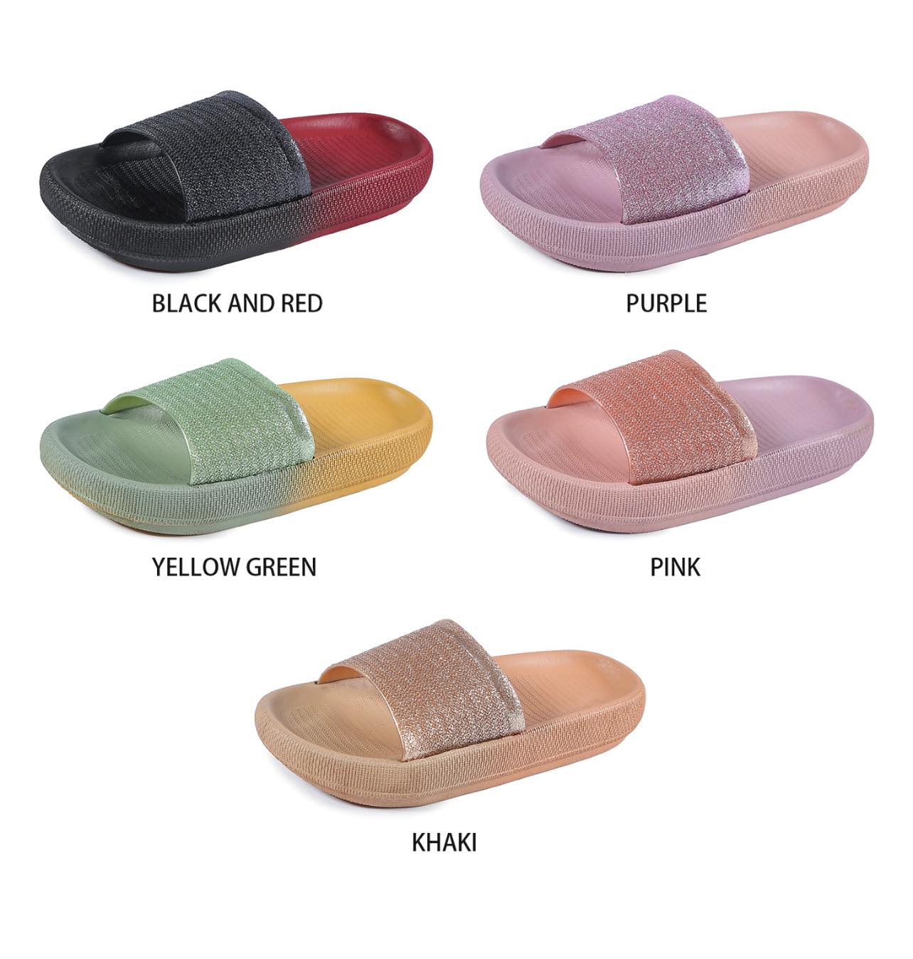 Pink and Black Poker Dot Indoor Slippers (Size 37 41) in Utako - Shoes,  Luminex Bedding | Jiji.ng
