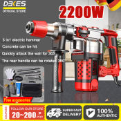 DEKES Rotary Hammer Drill - Powerful Electric Demolition Tool