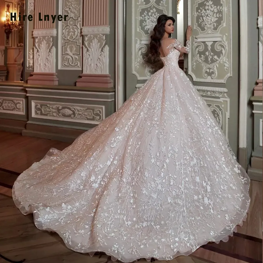 Robe De Mariee Princesse De Luxe 2020 Shiny Beading Crystal Waist Luxury Lace Ball Gown Wedding Dresses Alibaba Online Shopping Lazada Ph