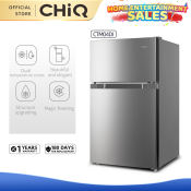 CHiQ 3 cu.ft Two Door Stainless Steel Refrigerator