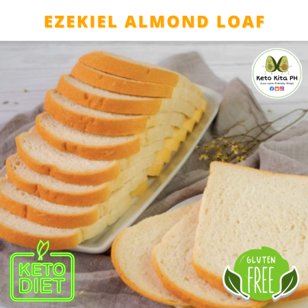 Ezekiel Almond Loaf Bread - Keto/Low carb Bread