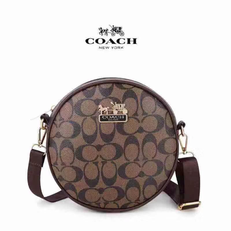 JS - COACH Round sling bag For Women 