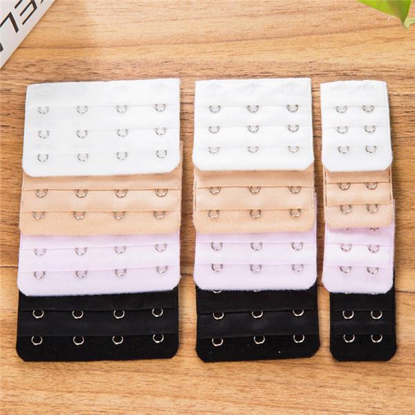 BECORATE 2/3/4 Hooks Bra Extension Strap Extension Extender Women Extension  Buckle Bra Hook