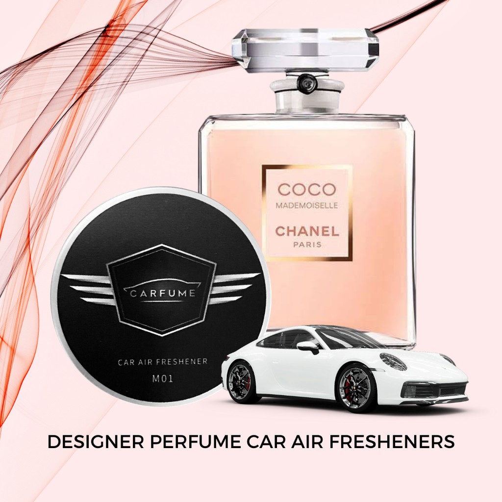 Carfume Coco Mademoiselle Designer Perfume Car Air Freshener (Buy 2, Get 1  Free Holder) | Lazada PH