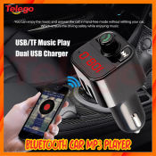 Telego CAR B5 Bluetooth Car Charger with Dual USB