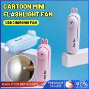 Mini Fan with Lighting, USB Rechargeable - PhIeo