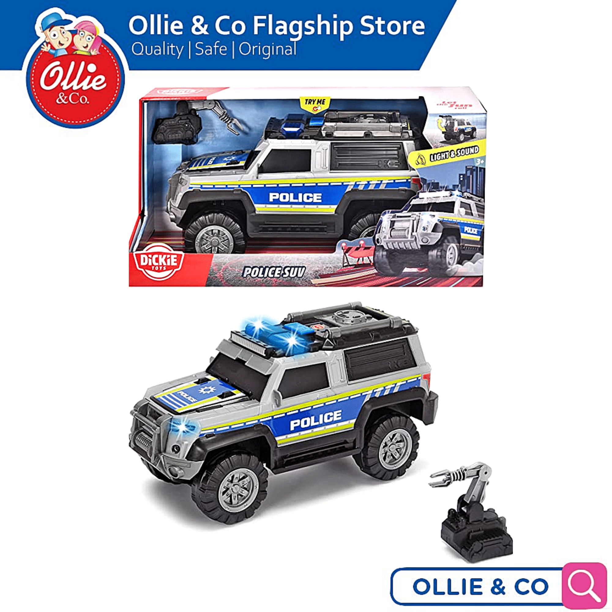 Mașină de jucărie, Dickie, VW Tiguan R-Line, telecomandă, plastic, 3
