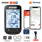 IGPSPORT BSC100S Bike Computer: Wireless Speedometer for Cycling