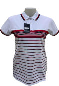 Palettes Women's Polo Shirt with Collar - Trendy Style