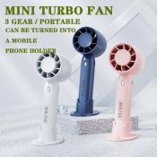 Rechargeable USB Handheld Fan - Portable and Quiet