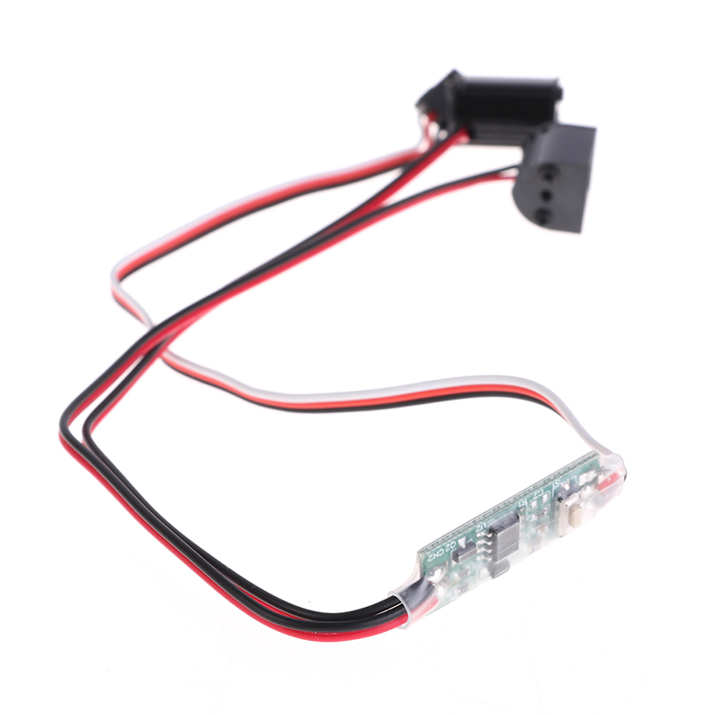 HAHA 1 Cặp Đèn Pha LED Mô Hình Điều Khiển Từ Xa Đèn Rọi Cho Xe Địa Hình RC 1/10 RC4WD D90