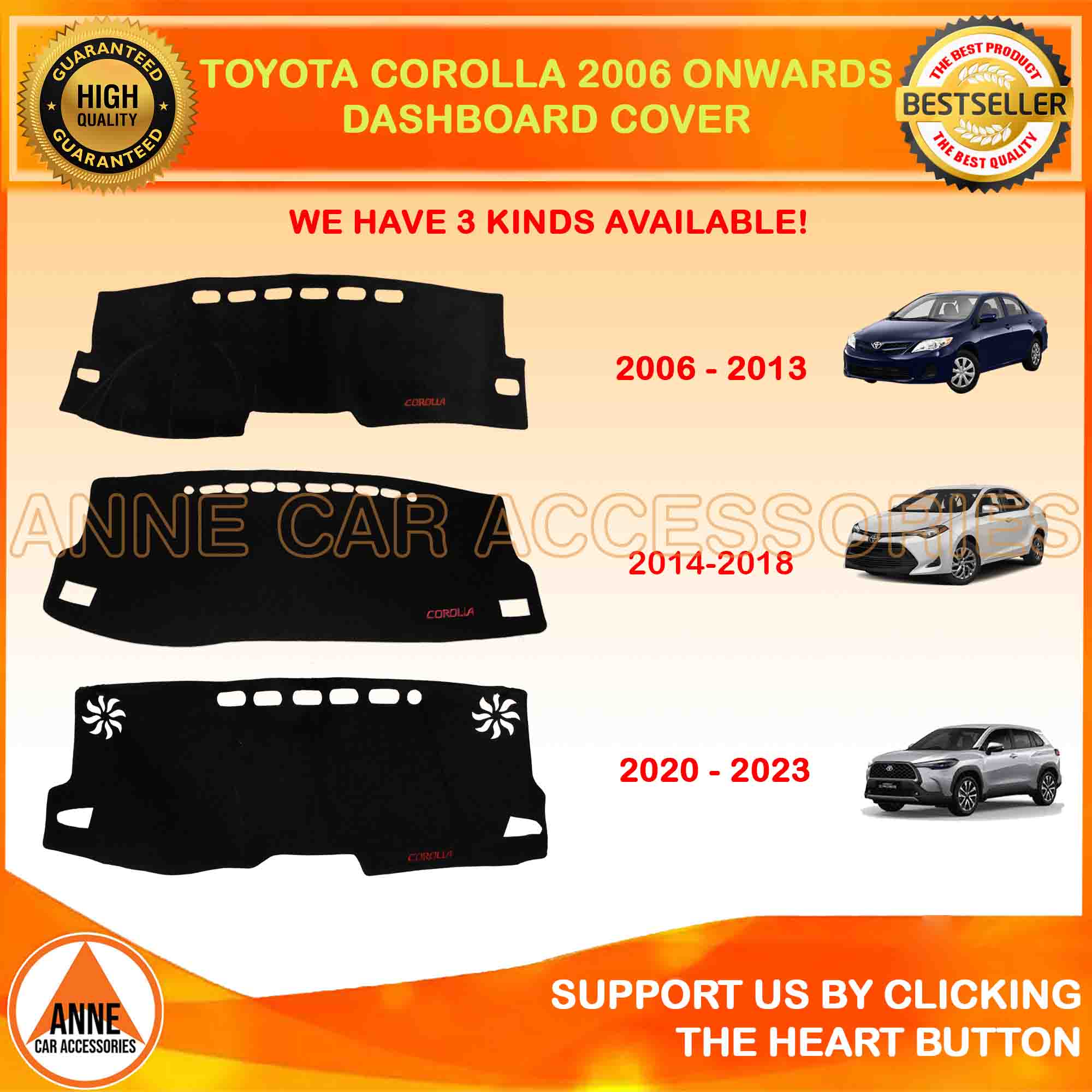 Shop Dashboard Toyota Corolla 2020 online