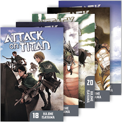 Attack on Titan Season 3 Part 1 Manga Box by Isayama, Hajime