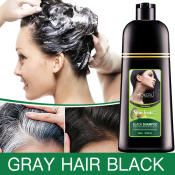 Mokeru Black Hair Shampoo: Turn White Hair Black in 5 minutes