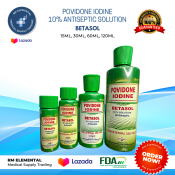 Povidone Iodine 10% Solution Antiseptic Betasol