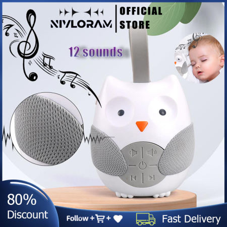 Owl Sleep Soother - Portable White Noise Machine for Babies