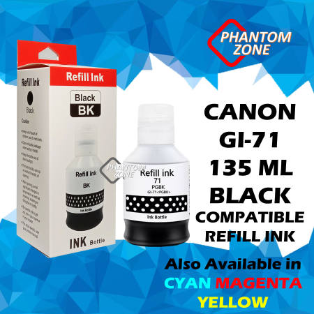 Canon GI-71 Black Refill Ink 170ml for G Series Printers