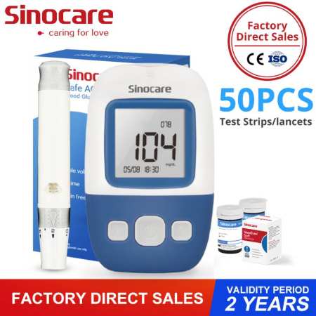 Sinocare Safe AQ Angel Glucose Monitoring Kit