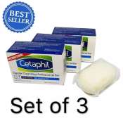 3 Boxes Cetaphil Gentle Cleansing Antibacterial Bar