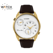 Citizen Men's Dual Time Quartz White Dial Watch