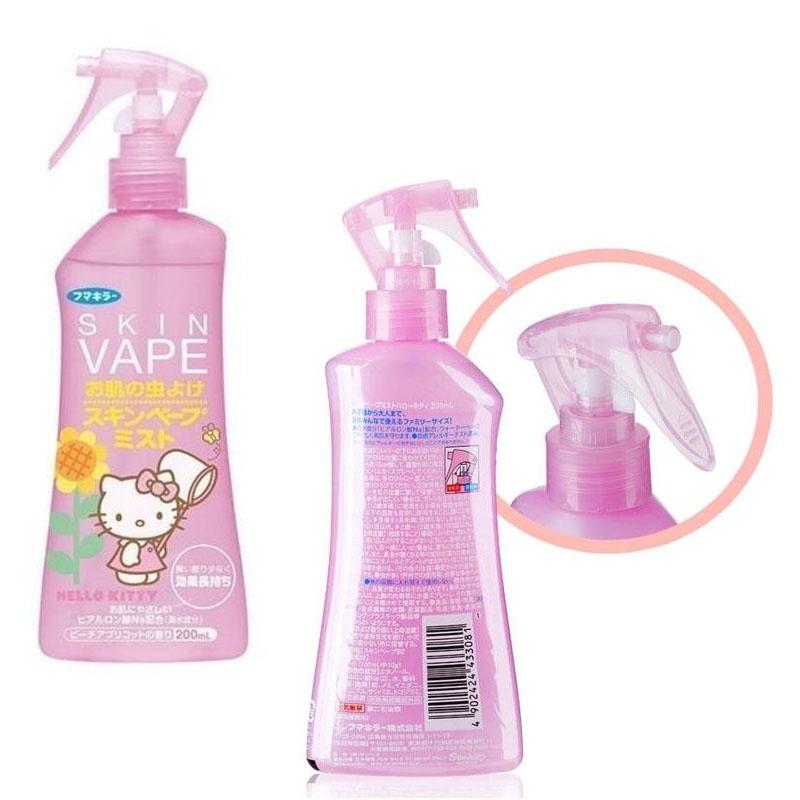 【24 Hours Shipped】Japan PINK，GREEN SKIN MOSQUITO REPELLENT SPRAY ，Mist Mosquito Ticks Repellent 200ml (PEACH，CITRUS) - Image 2