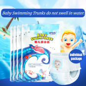 Disposable Swim Diapers for Baby Pools - M/L/XL/XXL