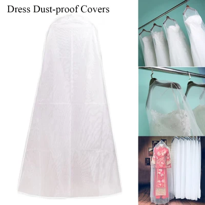 DAOQIWANGLUO Coat Bride Gown Case Garment Protector Household Dust-proof Covers Storage Bags Wedding Dress Clothing Cover (2)