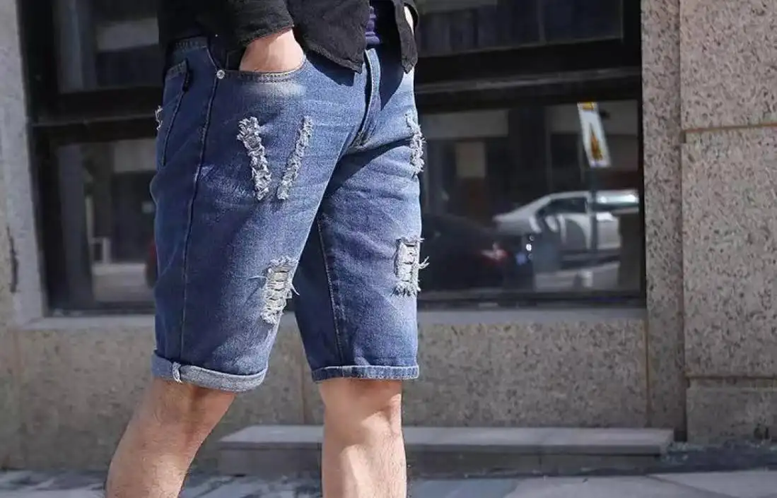 maong shorts for male