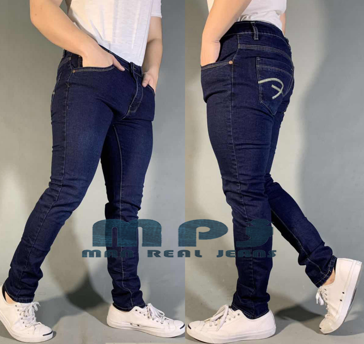 MPJ Classic Denim Long Jeans - Men's Casual Pants