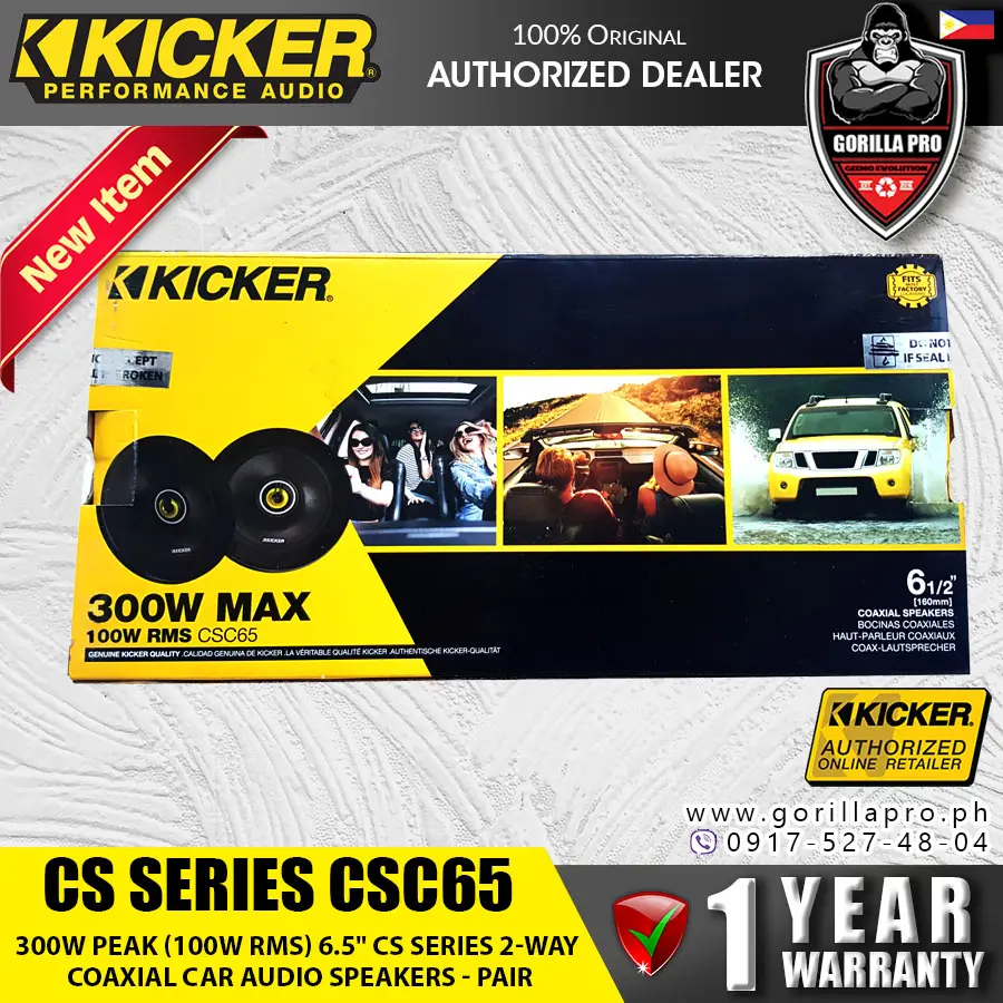 kicker csc 6.5