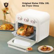 Kaisa Villa 2 in 1 Air Fryer Oven 18L Kaisa Villa 2 in 1 Air Fryer and Oven Toaster / Air Fryer Oven 18L Large High Capacity Electricity Toaster Bake Grill Temperature Control Smart / Home Air Fryer Home Multifunctional Electric Oven