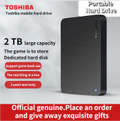Toshiba Canvio Basics Portable External Hard Drive, 1TB/2TB, USB