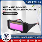 EAGLE VILLA Welding Goggles: Darkening Safety Helmet for Welders