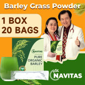 NAVITAS Organic Barley Grass Powder - Detox and Weight Loss