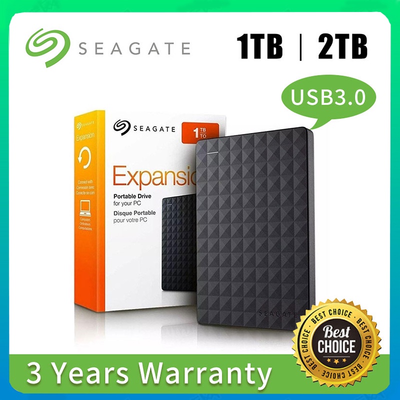 Seagate 2TB USB 3.0 Portable External Hard Drive