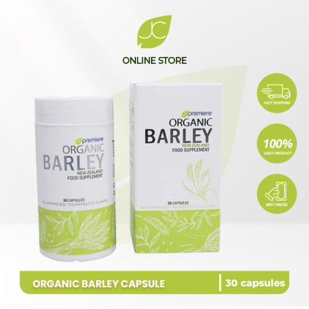 Organic Barley Capsule 30 Capsules  Authentic by JC Premiere