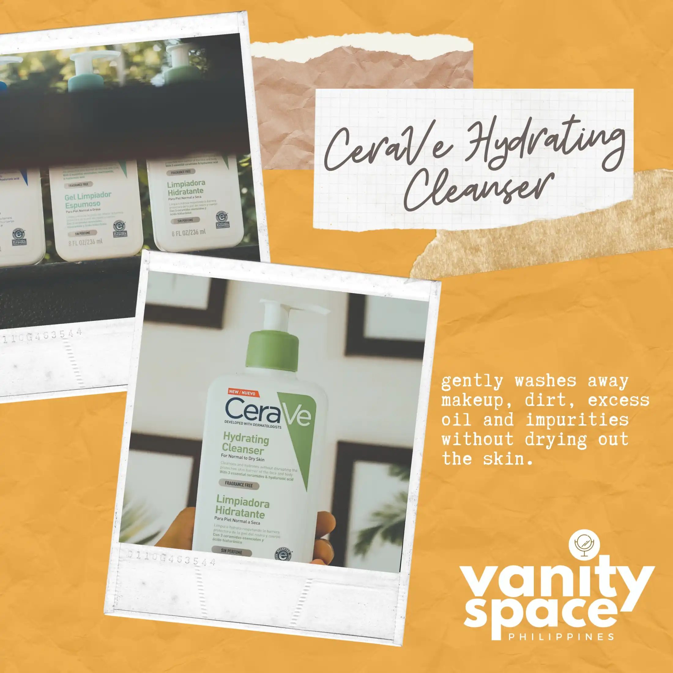 cerave hydrating cleanser 1000ml