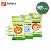 Organic Baby Wipes 20'S Pack Of 6