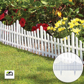 European Style Plastic Garden Fence for Driveway by MAS GOODS
