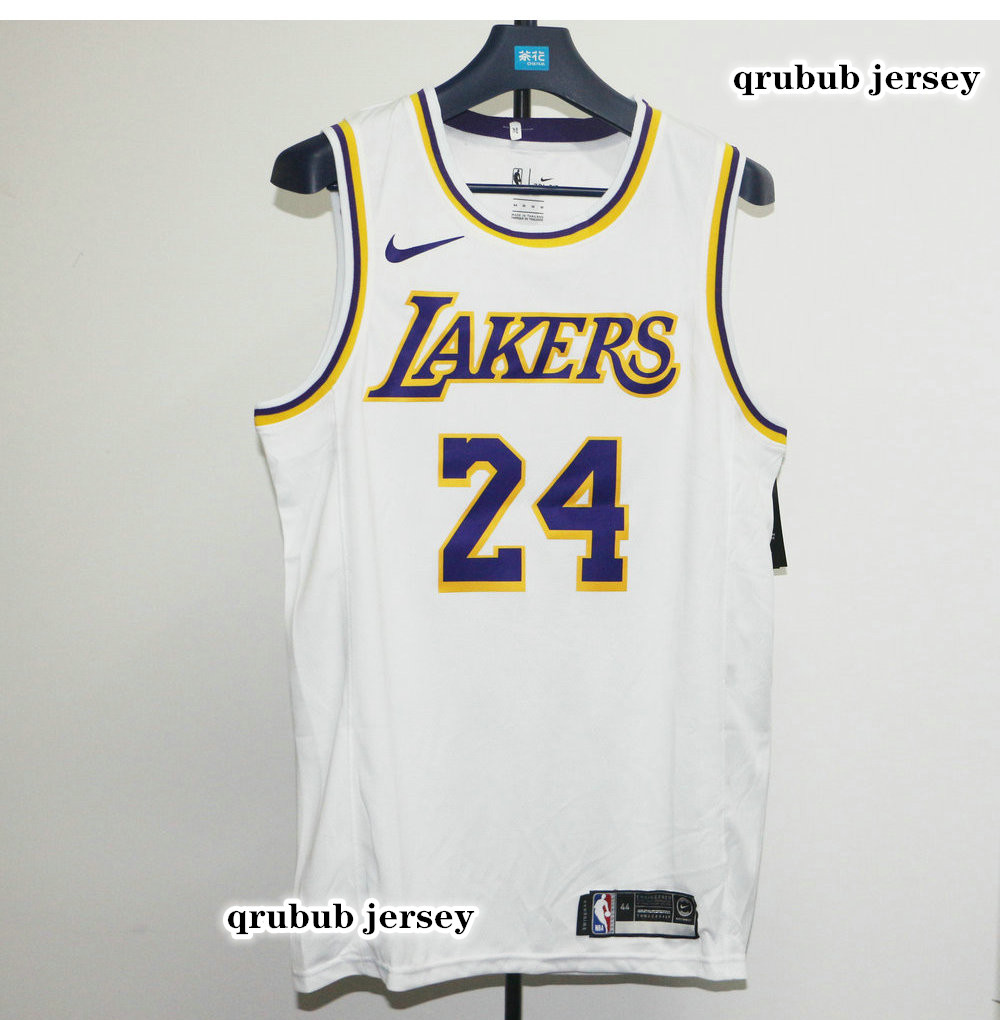 kobe 24 jersey white