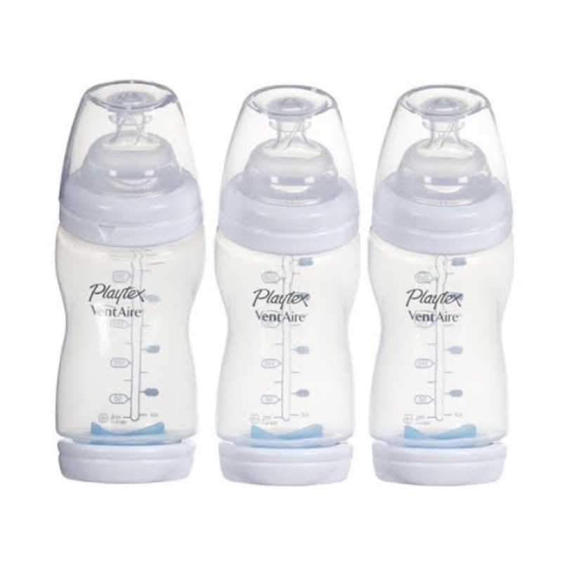 Playtex VentAire Bottle, Standard, Fast, 9 oz, Accessories