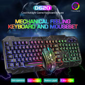 D620 Mechanical hand-feeling keyboard and mouse