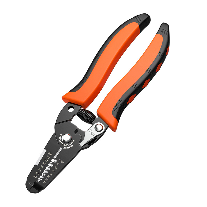 【COD + local seller】Stripping Multifunctional Pliers, Used For Cable Cutting, Crimping Terminal 0.2-6.0mm², High-precision Automatic Brand Hand Tool - Image 3