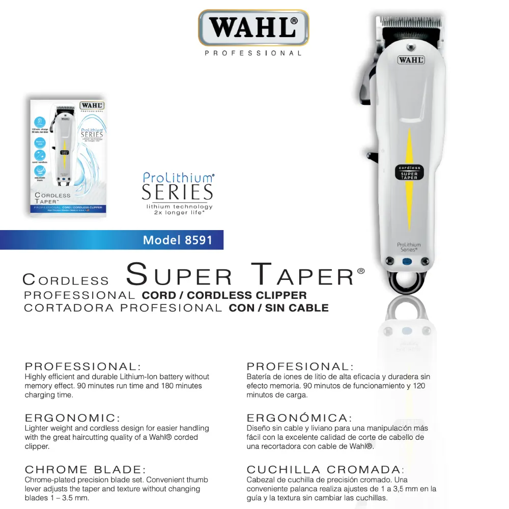 professional wahl hair clippers designer