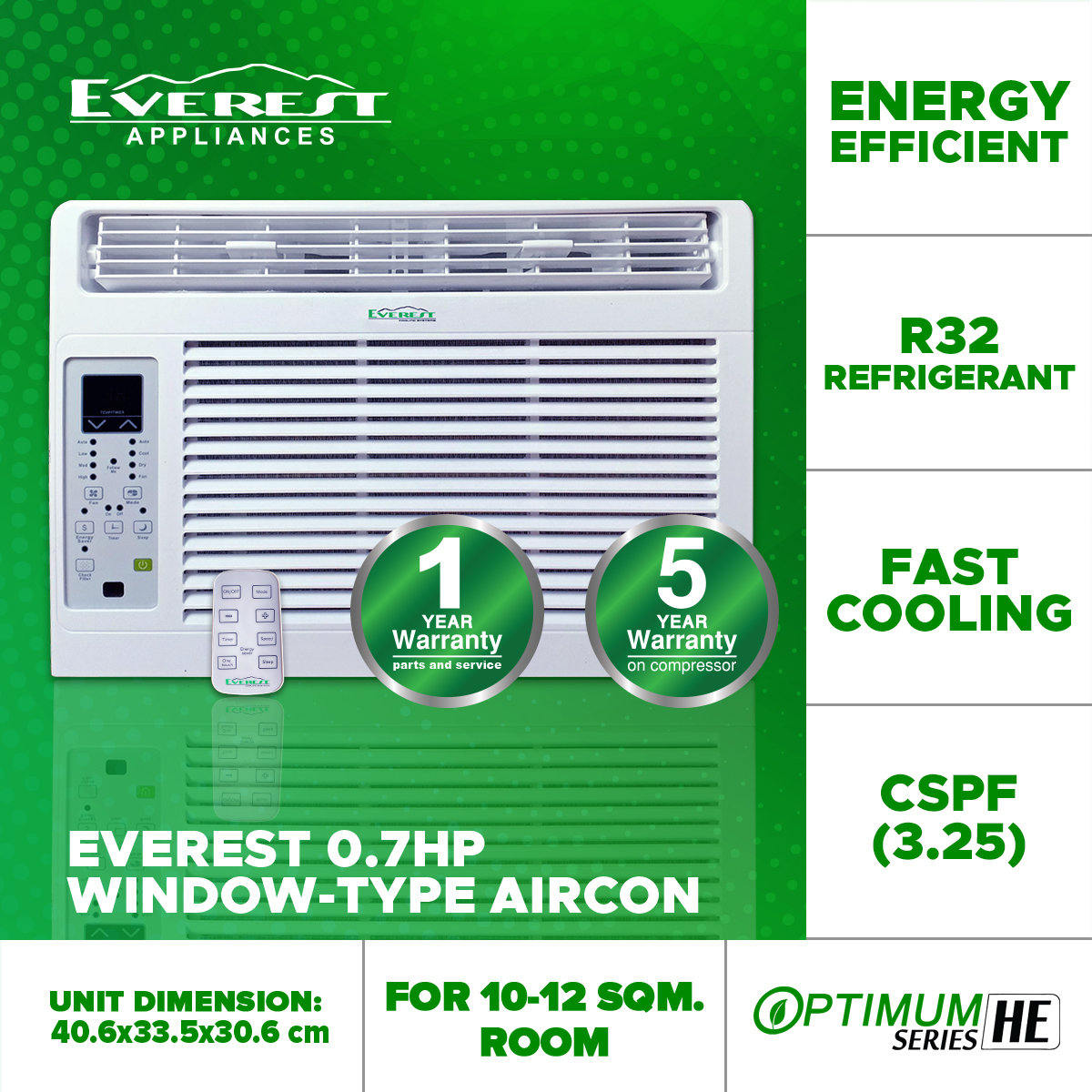 everest aircon 5 hp