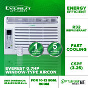 EVEREST Window Aircon, 0.7 HP ETA07WDR3-HF