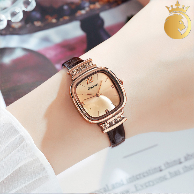 gogoey Watch For Women Hot Sale Original Leather Water Proof 30M Luminous Date Quartz Watch watches for women sale Women watch rosegold waterproof original