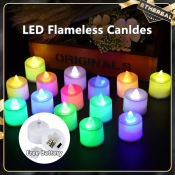 LED Flameless Tea Light Candle for Weddings and Birthdays