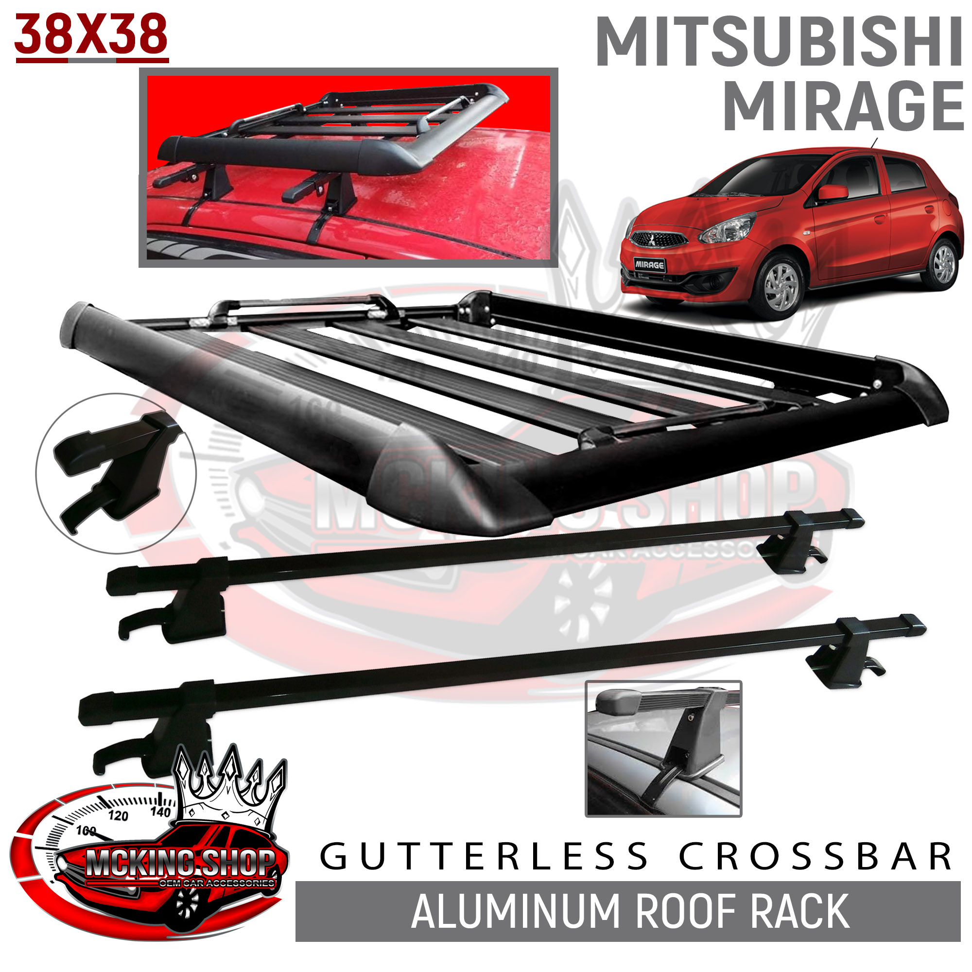 Mitsubishi mirage roof rack sale