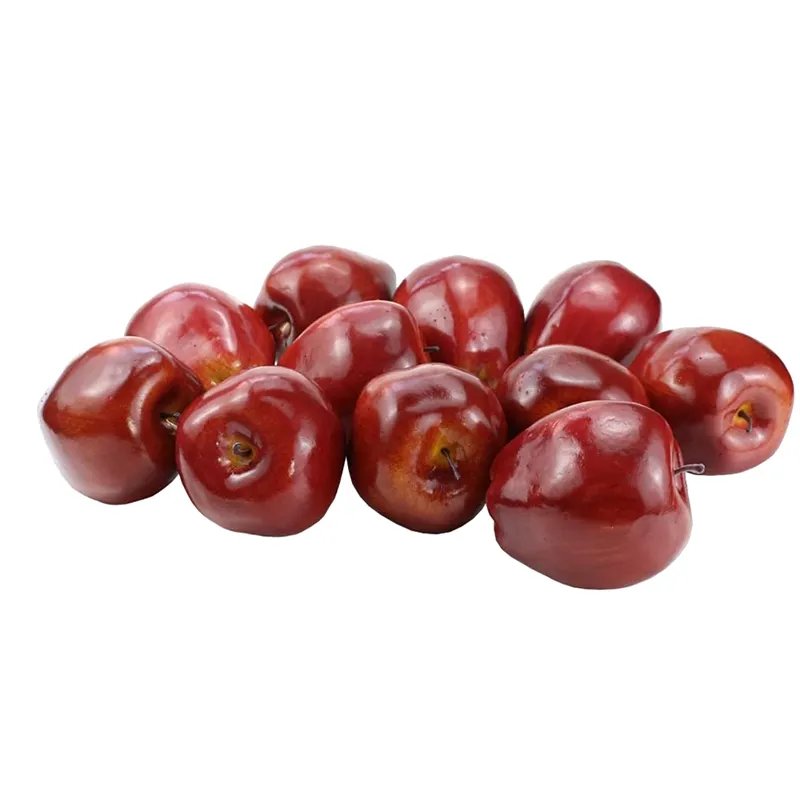 12 Pcs Fake Fruit Apples Artificial Apples Lifelike Simulation Red Apples Home House Decor For Still Life Kitchen Decor Lazada Ph